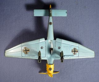 DINKY 721 Junkers JU 87 B Stuka Flugzeug Airplane Luftwaffe WWII 70er