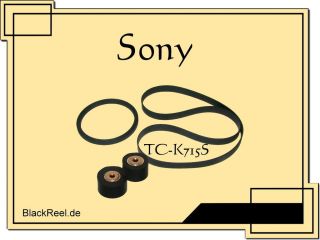 Sony TC K715 S TCK715S Service Kit Kassettendeck Cassette Tape Deck