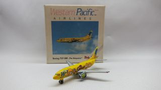 Herpa Wings 500470 Boeing 737 300 The Simpsons Mabstab 1 500 Western