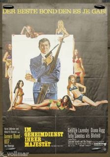 Original Filmplakat James Bond 007 Im Geheimdienst