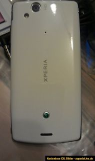 Sony Ericsson XPERIA Arc S Pure White Smartphone Handy 9 Monate