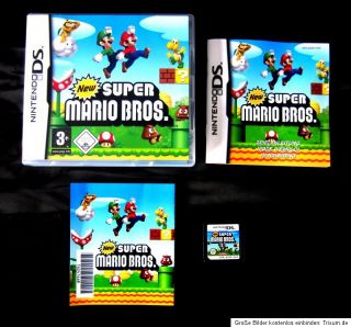 Super Mario BROS ds Spiel_DS,DSLite,DSi,DSiXL,3DS,3DSXL_spielbar_NEUW