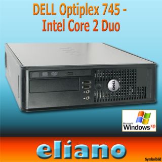Komplett PC DELL Optiplex 745 Intel core 2 Duo E6300 80 GB SATA LAN