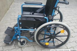 Vermeiren 753 Rollstuhl faltbar Rückenverstellung Sitzbreite 39cm