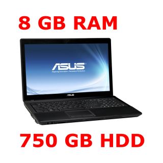 Asus Notebook X55U SX008D 8GB 750 GB HDD 39,6cm (15 Zoll) USB3.0 HDMI