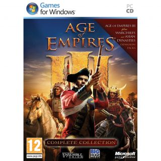 AGE OF EMPIRES III 3 COMPLETE COLLECTION PC *NEW & SEALED* Enlarged