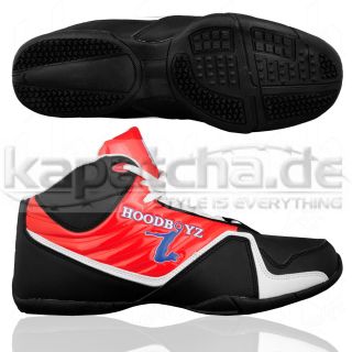 Hoodboyz Basketball High Schuhe Weiß Schwarz Rot Kapatcha in versch