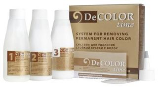 DECOLOR/Hair Color Remover/System for Removig Permanent Hair Colour