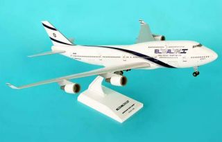 FlugzeugModell   El Al   Boeing 747 400   1200   PremiumModell Model