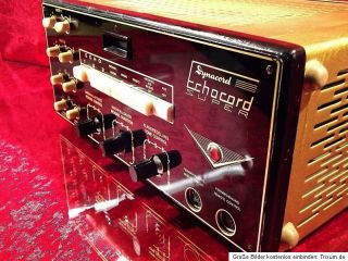 Vintage 1960’s Dynacord Echocord S62 Tube Tape Echo Preamp Delay