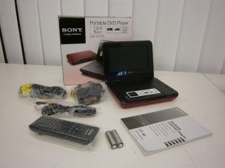 Sony DVP FX770R Tragbarer DVD Player (17,7 cm (7 Zoll) Display, DivX