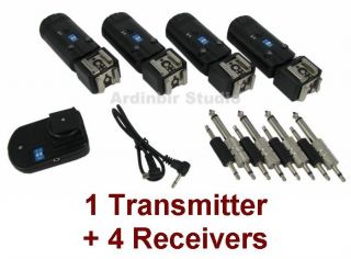 Wireless Radio Remote Flash Trigger Control 4 Receiver