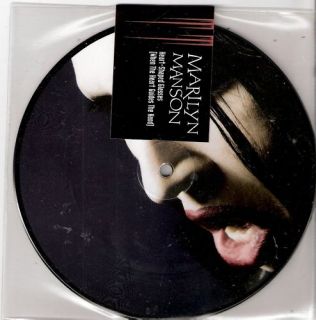 Marilyn Manson Heart Shaped Glasses UK 7 numm PICTURE DISC No 781 OVP