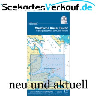 Seekarte Kieler Bucht, Kieler Förde NV Verlag Waterpr.