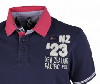 New Zealand Auckland Polo Shirt uni marine NEU Gr. S   XXL Poloshirt