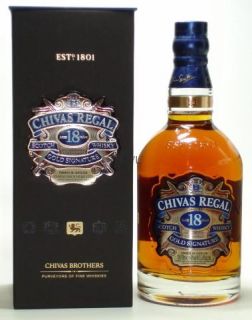Chivas Regal 18 Jahre   Years Premium Scotch Whisky NEU