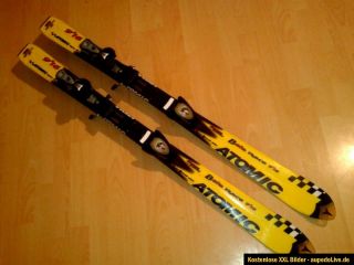 Atomic 9.16 Beta Race Carving Ski mit Bindung 120cm gelb mit Bindung