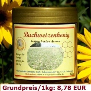 Buchweizenhonig (500g) Buchweizen Honig