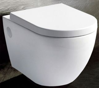Luxus Wand Hänge WC Toilette NANO Beschichtung Softclose W 804
