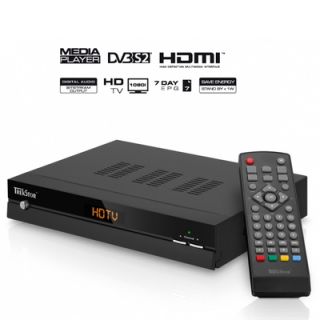 TrekStor HD SAT Receiver Talon S2 Media Player HDMI 2x FERNBEDIENUNG