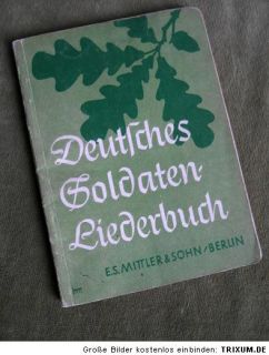 Deutsches Soldaten Liederbuch