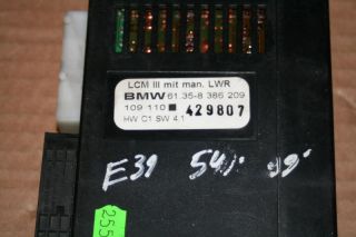 BMW E39 E38 LCM 3 III LWR 8386209 Steuergerät