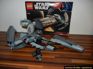 Lego Star Wars Sith Infiltrator 7663 (7151) Darth Maul Figur 100% mit