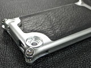 Iphone 4 ALU Metall Cover Bumper CASE tasche stahl
