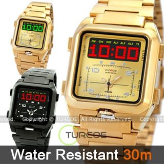 WEIDE Analog Digital LED Uhr Wasserdicht 30M Alarm Armbanduhr