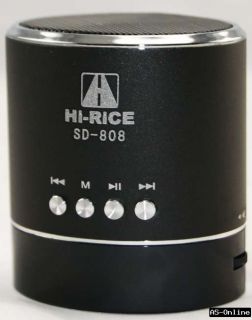 Mini Lautsprecher Digital mit Radio Micro SD USB Iphone  mit Akku
