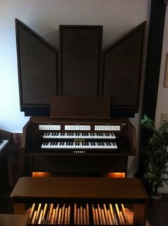 Up for sale is just the cabinet speaker box , not the organ our any ot