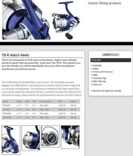 DAIWA TDR 3012D MATCHROLLE MIT DOPPELKURBEL