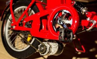 Acxa E Bike   Zusammenklappbar Elektro Fahrrad 25 km Leistungsstarke