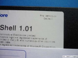 Commodore PC Series MS DOS 4.01 dt + Shell 1.01 deutsch