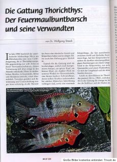 Aquaristik Fachmagazin   Nr. 226 Aug. / Sept. 2012