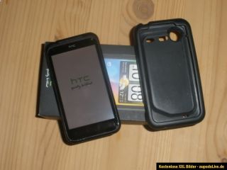 HTC Incredible S   Schwarz Smartphone ohne Simlock, ohne Branding