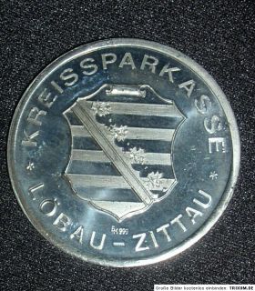 999er Silber Medaille Sparkasse Löbau Zittau 1995