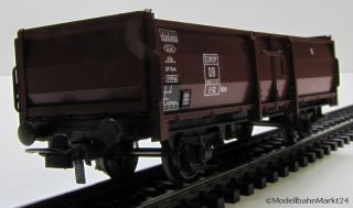 ROCO 47944 DB offener Güterwagen mit Ladung Späne Spur H0 187