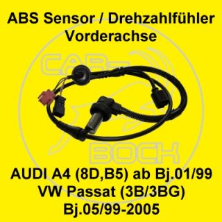 ABS Sensor Drehzahlfühler vorn VW Passat 3B + 3BG ~ NEU
