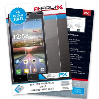 FX Clear für LG P880 Optimus 4X HD Display Schutz Folien@FoliX