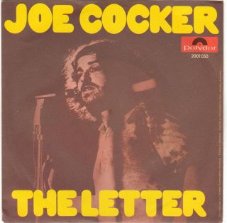 Joe Cocker The Letter Space Captain Germany NEAR MINT