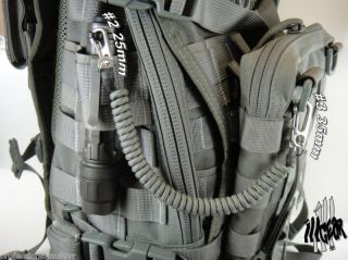 BLUE Paracord Coiled Tactical Police Lanyard SWAT GEAR