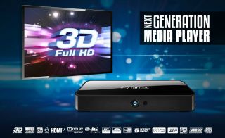 FANTEC 3DS4600 Media Player & Streamer 3D Full HD, HDMI1.4 + WLAN