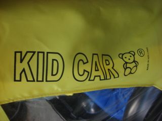 Kid Car Comfort Fahrradanhänger gelb blau NP 895, 