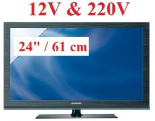 24 LED LCD TV  Full HD  12 V  DVB C  DVB S 2  DVB T  PVR  USB