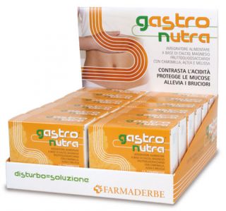 Gastro Nutra Farmaderbe   Favorisce la Digestione   15 Cpr