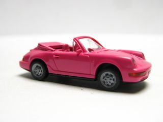 Wiking 165 1 C Porsche 911 Carrera 4 Cabriolet pink 