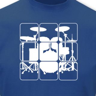 Shirt Schlagzeug T Shirts Retro Sols 8 Farben S   5XL