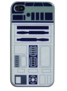 SLIGHT SECONDS R2 D2/R2D2 STAR WARS RETRO CASE COVER FOR IPHONE 4/4S