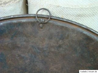 Nr.C7574 Altes Backblech / Backbrett aus Metall um 1910 Durchmesser 56